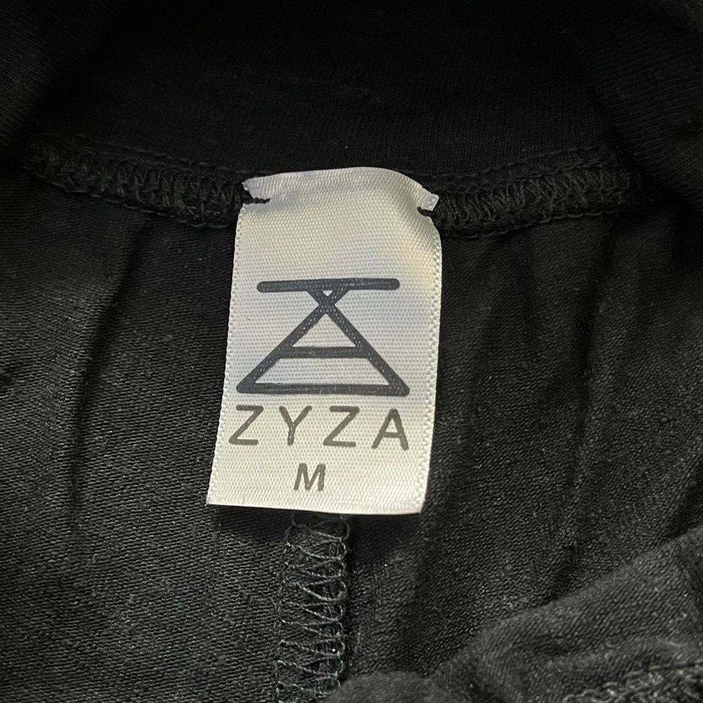 ❌ SOLD. ETSY ZYZA Hemp/Organic Cotton High Rise Shorts | Black | Size M - Picture 7 of 7